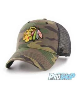 Casquette NHL Chicago Blackhawks Branson Camo '47