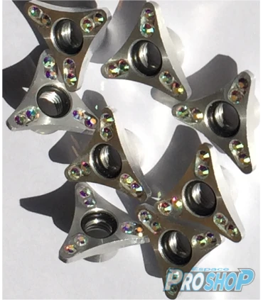 Ecrou Strassé Comet Silver Nuts, Kit De 8. – Image 4