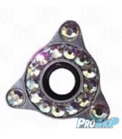 Ecrou Strassé Comet Silver Nuts , Kit De 8.