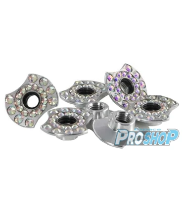 Ecrou Strassé Comet Silver Nuts, Kit De 8. – Image 3