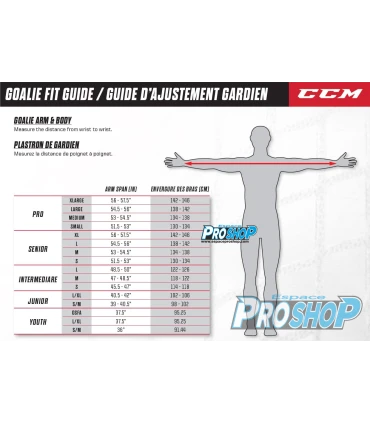 Plastron Gardien CCM YFLEX/YFLEX 2 YTH – Image 2