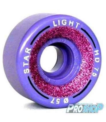 Roues Boiani Star Light GLITTER 57 Mm HD75 VIOLET