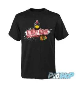 Tee Shirt Mascotte Chicago Blackhawks, Enfant